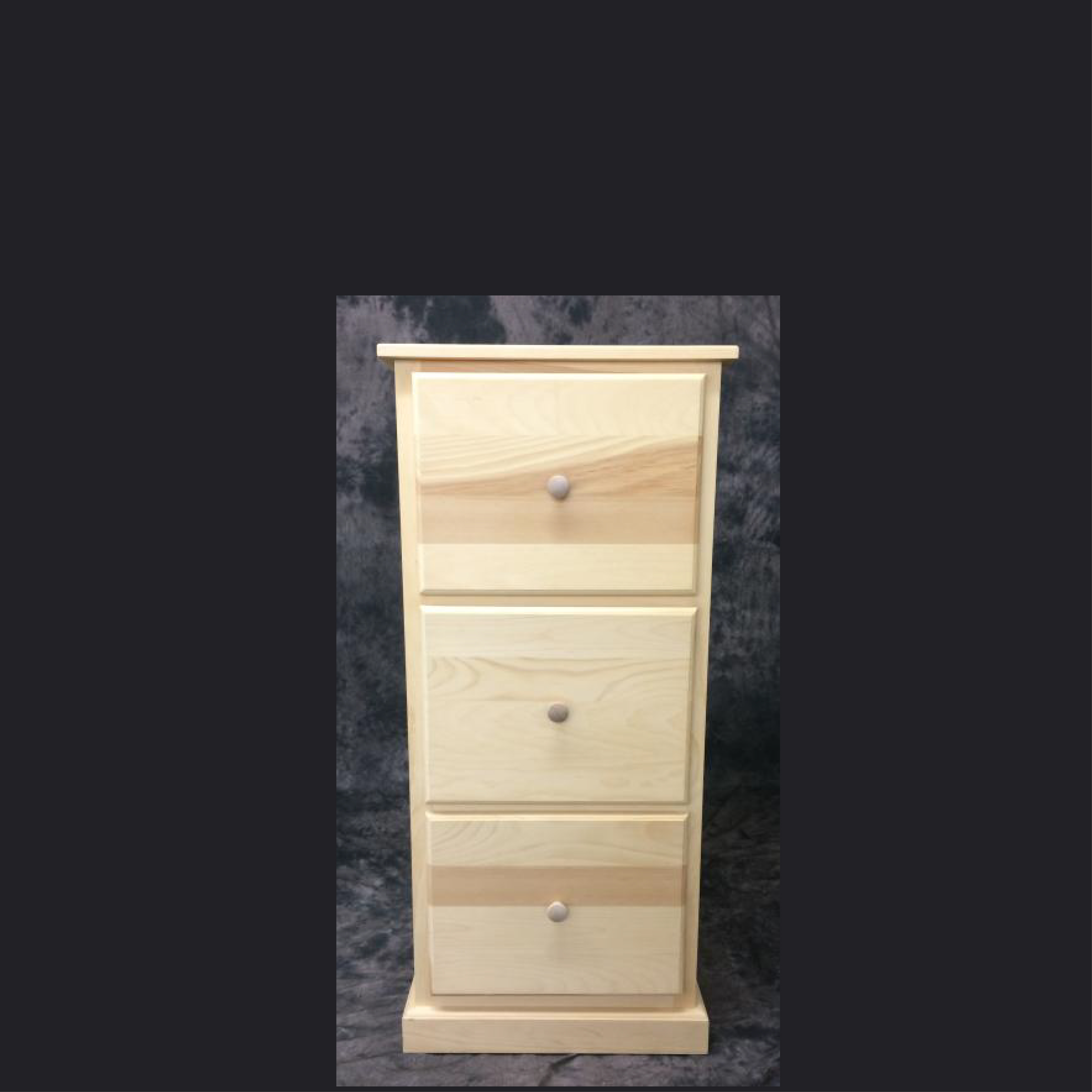 Three Drawer File Cabinet Country Cottage Furniture