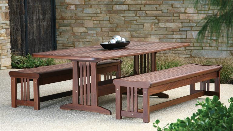 Ipe Wood Outdoor Dining Table – Country Cottage Furniture
