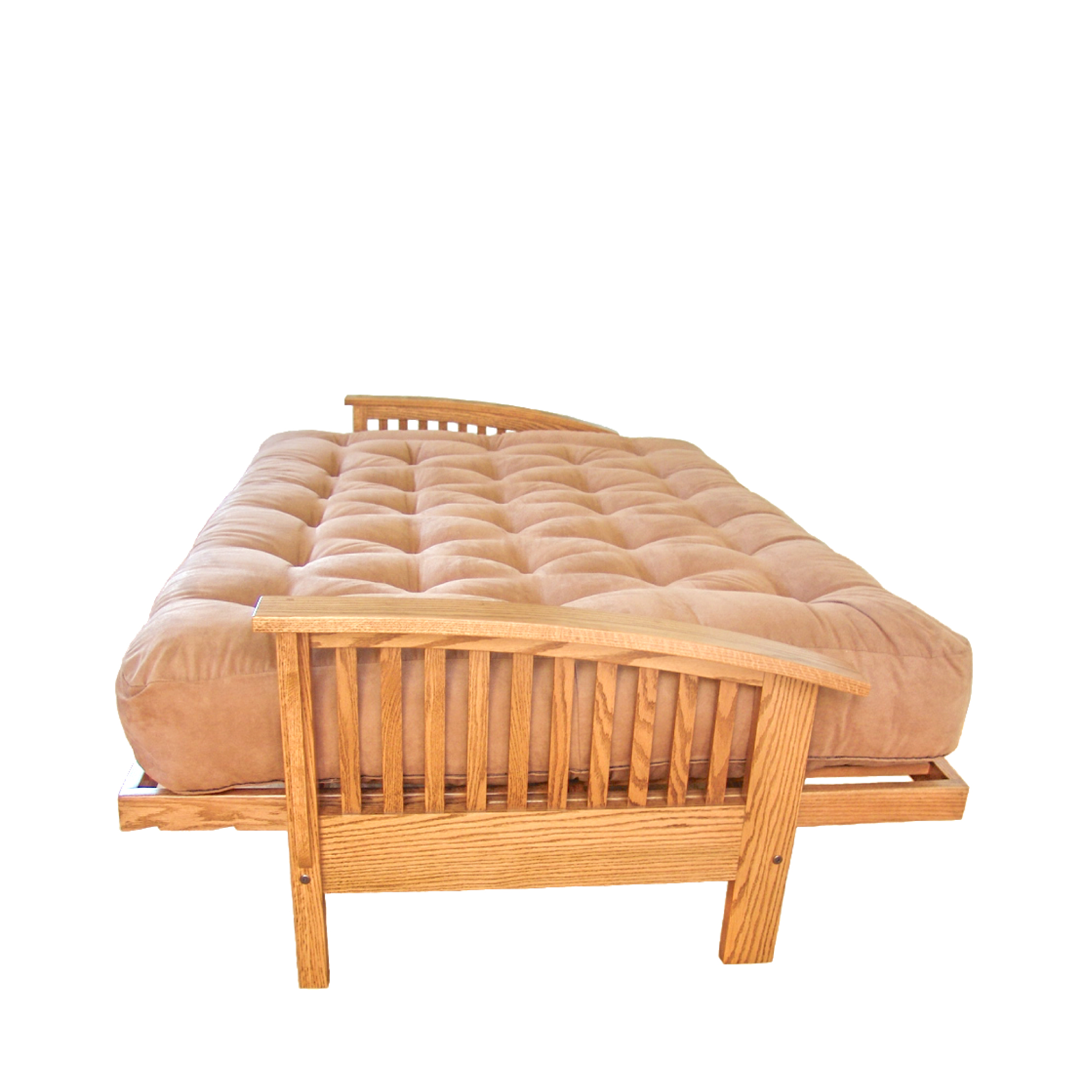 Hickory Futon with Bent Arm Country Cottage Furniture